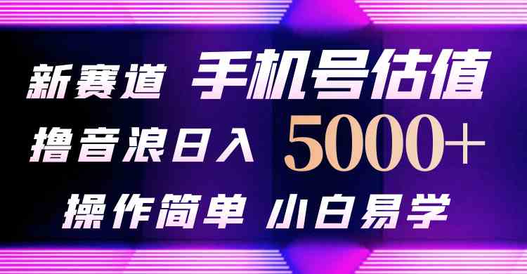 （10154期）抖音不出境直播【手机号估值】最新撸音浪，日入5000+，简单易学，适合…-中创项目网