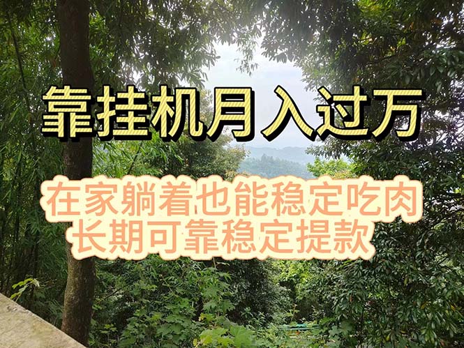 （11144期）挂机掘金，日入1000+，躺着也能吃肉，适合宝爸宝妈学生党工作室，电脑…-中创项目网