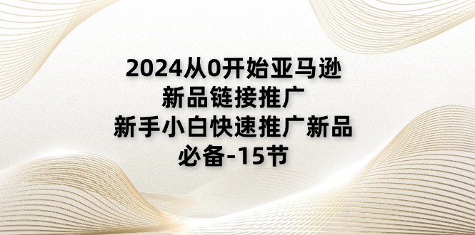 （11224期）2024从0开始亚马逊新品链接推广，新手小白快速推广新品的必备-15节-中创项目网