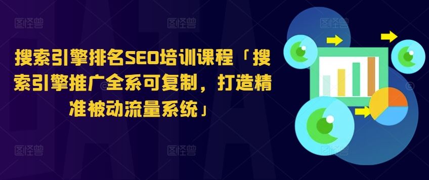 搜索引擎排名SEO培训课程「搜索引擎推广全系可复制，打造精准被动流量系统」-中创项目网