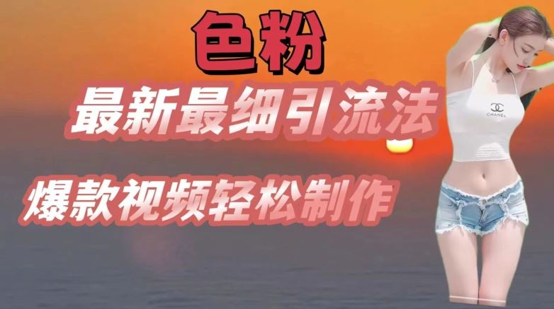 se粉最新最细引流法，七天螺旋起号法，爆款视频轻松制作【揭秘】-中创项目网