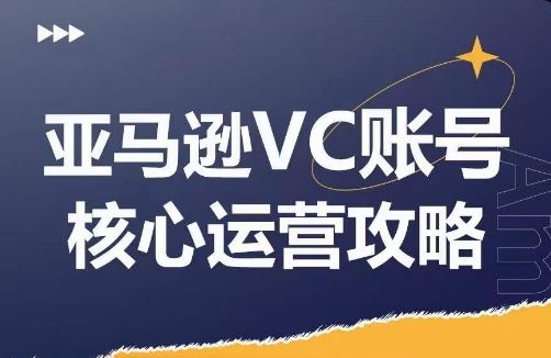 亚马逊VC账号核心玩法解析，实战经验拆解产品模块运营技巧，提升店铺GMV，有效提升运营利润-中创项目网