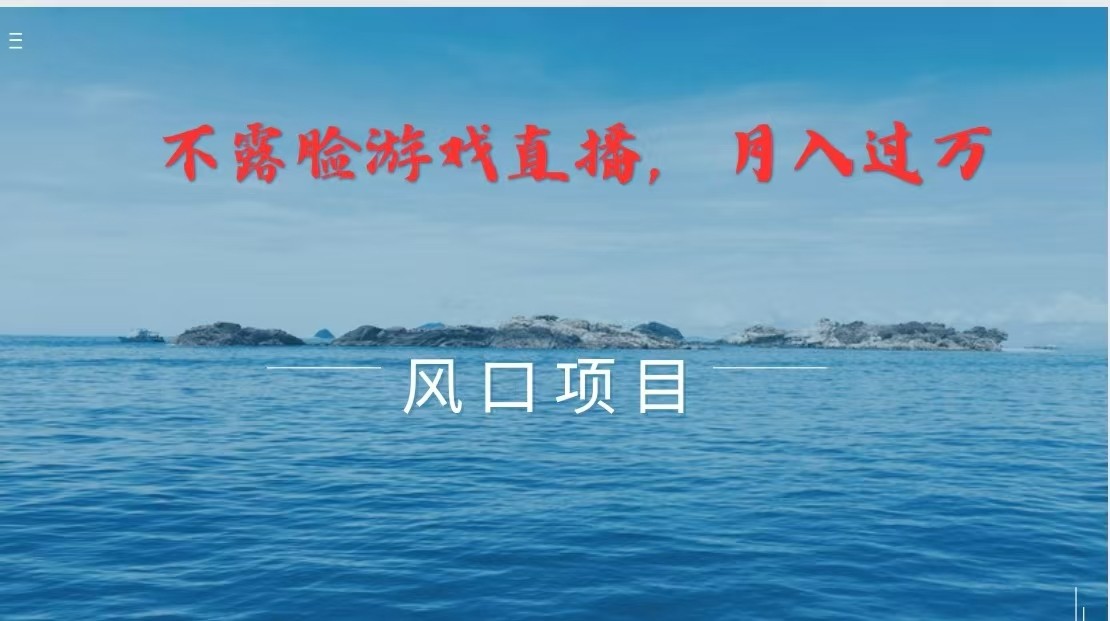 不露脸不出镜，玩转找茬游戏，普通人实现月入过万的好项目-中创项目网