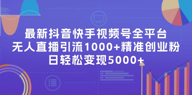 （11970期）最新抖音快手视频号全平台无人直播引流1000+精准创业粉，日轻松变现5000+-中创项目网