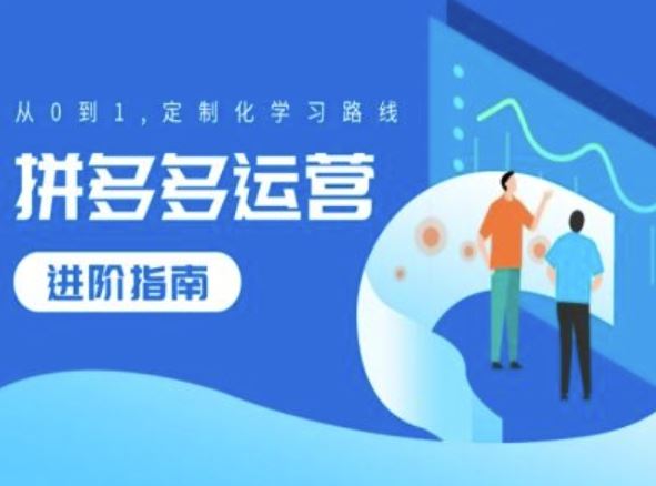 拼多多运营进阶指南，从0到1定制化学习路线-中创项目网