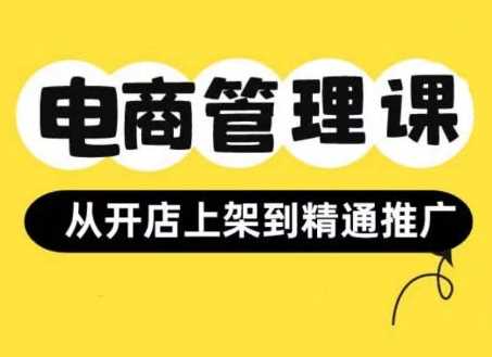 小红书&闲鱼开店从开店上架到精通推广，电商管理课-中创项目网