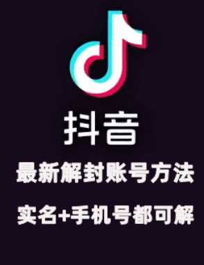 2024年11月抖音最新解封账号方法+解实名 自己真实实操已解2个号-中创项目网