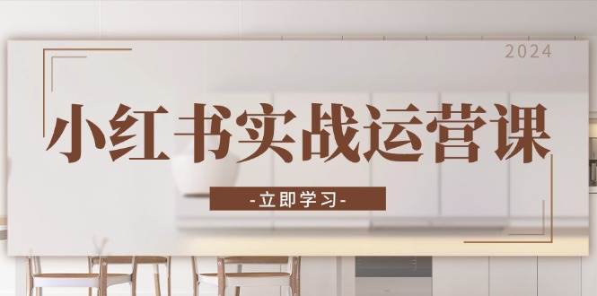 小红书实战运营课：从开通店铺到直播话术，打造爆款笔记与高效直播-中创项目网