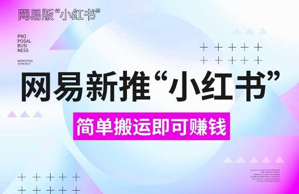 网易官方新推“小红书”，搬运即有收益，新手小白千万别错过(附详细教程)【揭秘】-中创项目网
