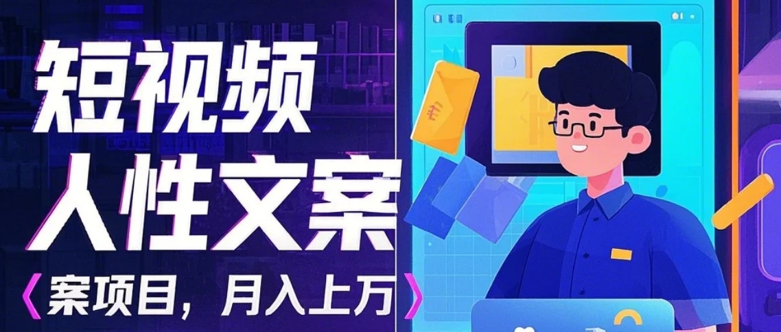 利用AI自动制作短视频人性文案项目：揭秘月入上万的精准流量变现秘籍-中创项目网
