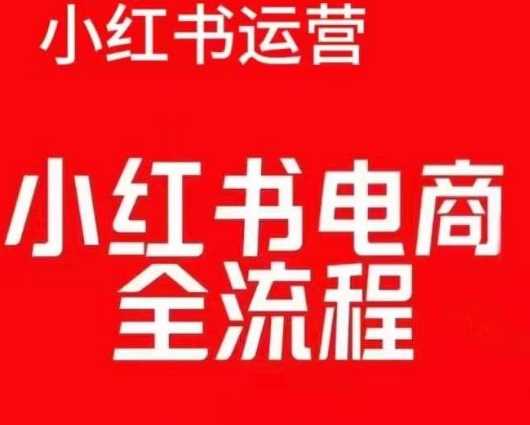红薯电商实操课，小红书电商全流程-中创项目网