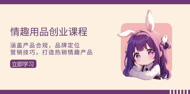 （13682期）情趣用品创业课程：涵盖产品合规，品牌定位，营销技巧，打造热销情趣产品-中创项目网