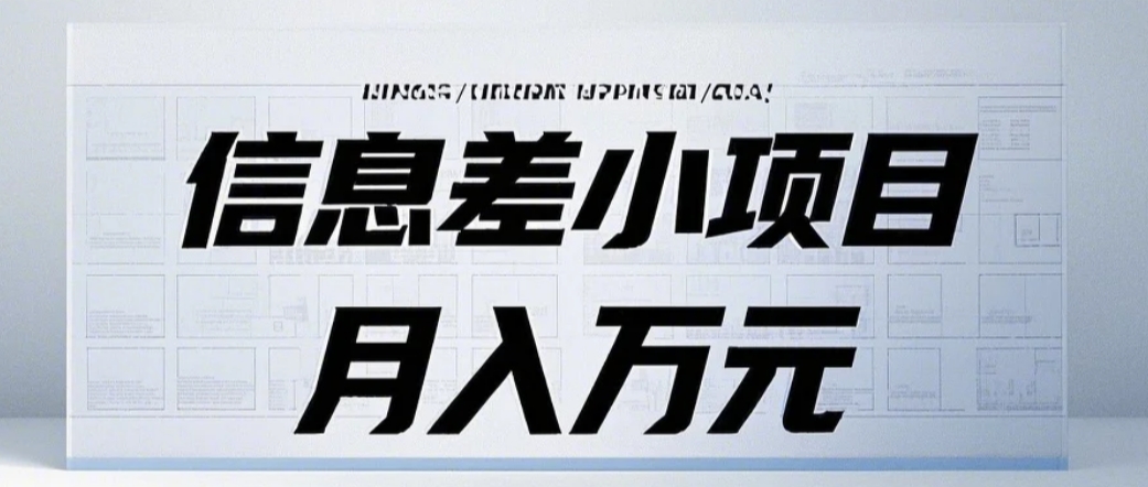 信息差小项目：国内外视频代下载，项目操作简单零成本零门槛月入过万-中创项目网