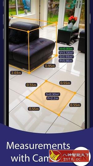 AR Ruler 3D增强现实卷尺3.1.3高级版-中创项目网