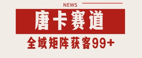 唐卡赛道私域引流获客 自热矩阵SOP日引流99+精准客资【揭秘】-中创项目网