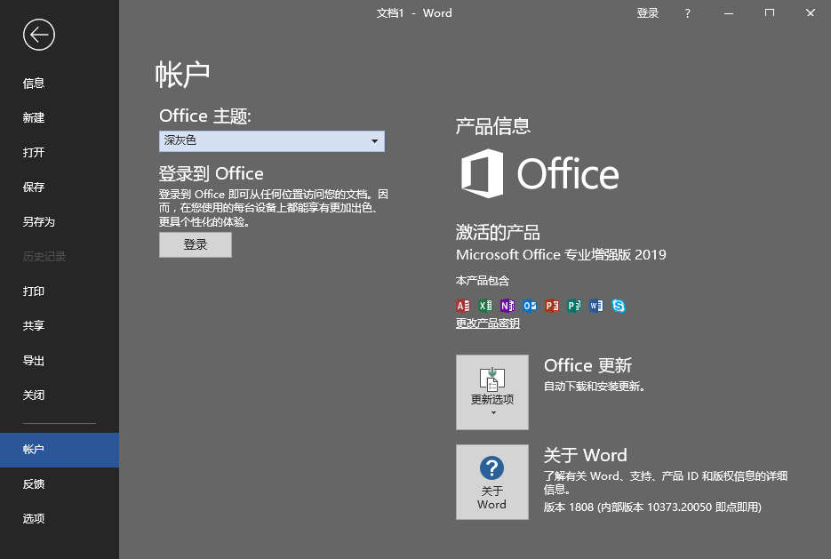 微软Office 2019 25年7月授权版-中创项目网
