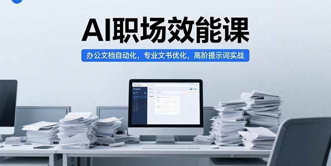 （15371期）AI职场效能课，办公文档自动化，专业文书优化，高阶提示词实战-中创项目网