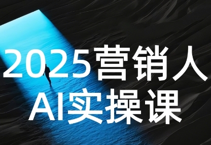 2025营销人Al实操课，AI营销抢跑实战，从Prompt到方案，效率碾压同行-中创项目网