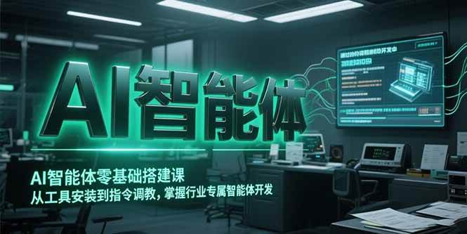 （15257期）AI智能体零基础搭建课，从工具安装到指令调教，掌握行业专属智能体开发…-中创项目网