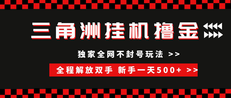 （15289期）三角洲全自动挂机，独家不封号玩法，单窗口20+，新手小白轻松一天500+，无脑搬砖-中创项目网