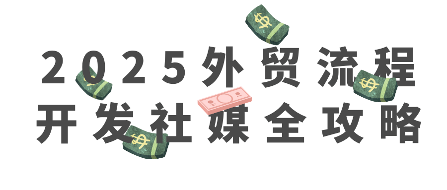 2025外贸流程开发社媒全攻略-中创项目网