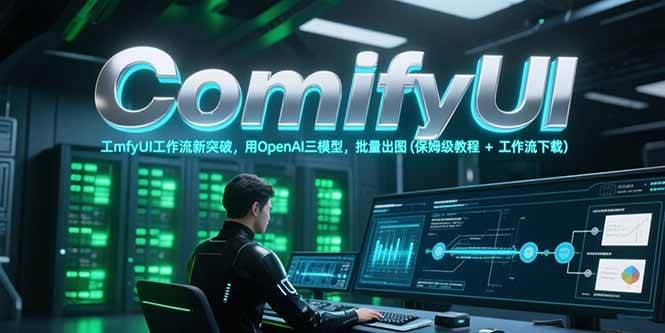 ComfyUI工作流新突破，用OpenAI三模型，批量出图(保姆级教程+工作流下载)-中创项目网
