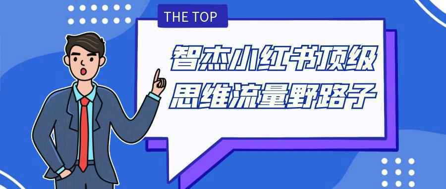 智杰小红书顶级思维流量野路子-中创项目网