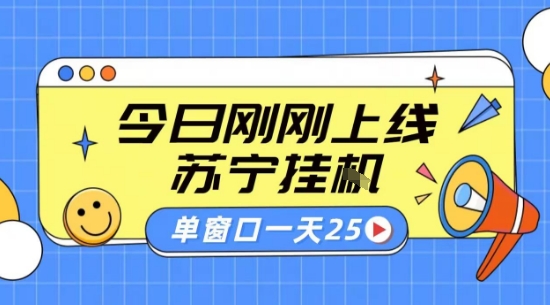 苏宁全自动采集挂G项目 稳定可批量 单窗口收益30+ 附教程【揭秘】-中创项目网
