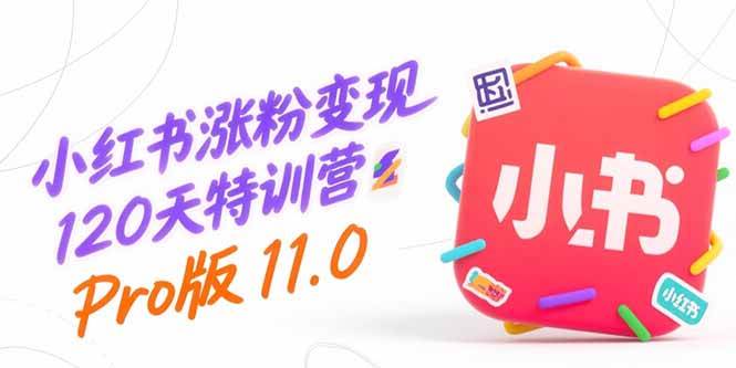 （15432期）小红书涨粉变现120天特训营Pro版11.0：从0到1掌握平台运营,内容制作和变现-中创项目网