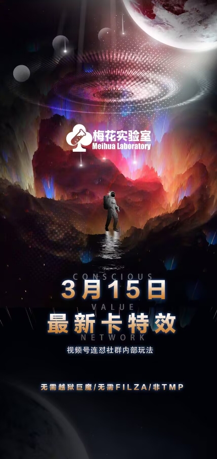 梅花实验室视频号连怼玩法-3月15日最新卡特效技术(无需越狱、巨魔、tmp)-中创项目网