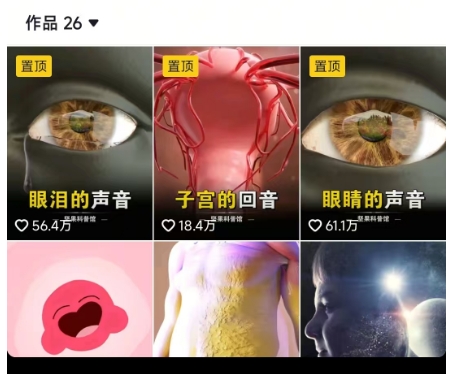 抖音坚果3D动画科普项目，撸视频号分成和抖音伙伴计划，适合零基础小白-中创项目网