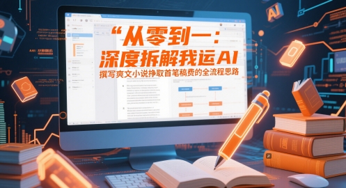 从零到一：深度拆解我运用AI撰写爽文小说挣取首笔稿费的全流程思路-中创项目网