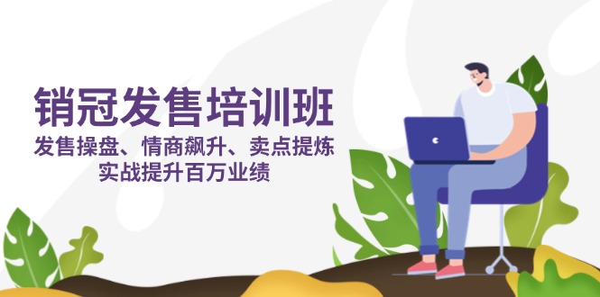 销冠 发售培训班：发售 操盘+情商 飙升+卖点 提炼，实战提升百万业绩-中创项目网