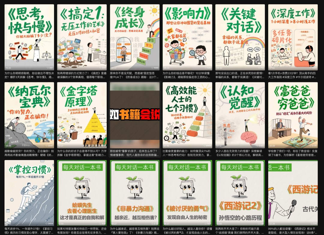 利用扣子工作流制作AI视频工具，一键制作“假如书籍会说话”爆款视频保姆级教程-中创项目网