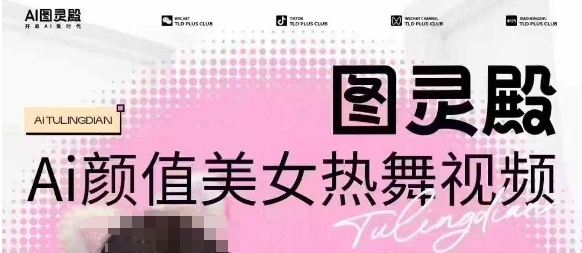 全网首发，原价988图灵殿AI颜值美女热舞视频，云端生图，轻松过原创-中创项目网