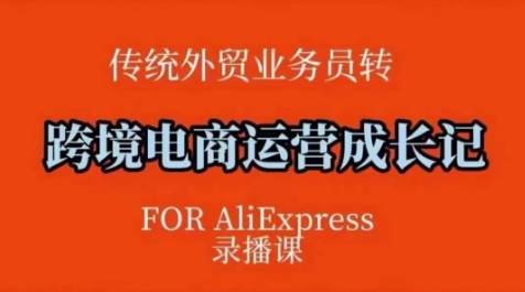 跨境电商速卖通运营课，​运营方法论+后台实操，逻辑清晰-中创项目网