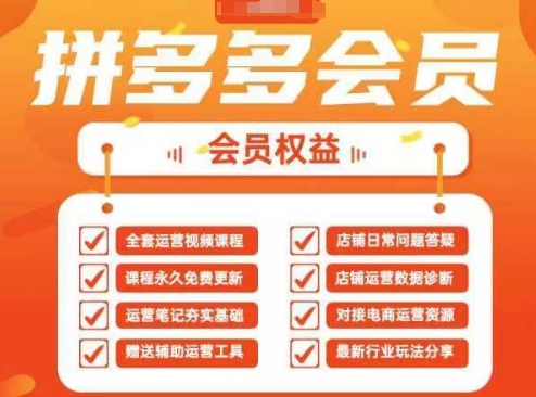 2025拼多多运营实战课，40节全流程教学，覆盖拼多多运营全链路-中创项目网