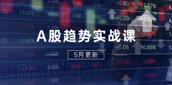 A股趋势实战课：主力动向+政策红利，2025全年策略5月更新-中创项目网