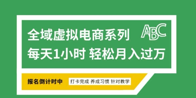 全域虚拟电商变现系列，通过平台出售虚拟电商产品从而获利-中创项目网