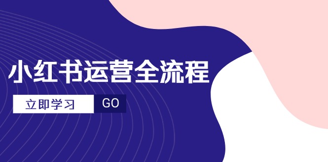 小红书运营全流程，爆款选题文案，视频制作技巧，进阶达人宝典-中创项目网