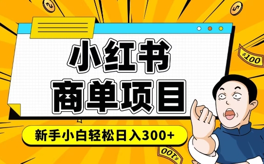 小红书千粉商单，稳定快速变现项目，实现月入6-8k并不是很难-中创项目网