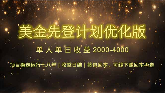 连续7-8年创单日收益冠军项目，日收益$600-1200-中创项目网