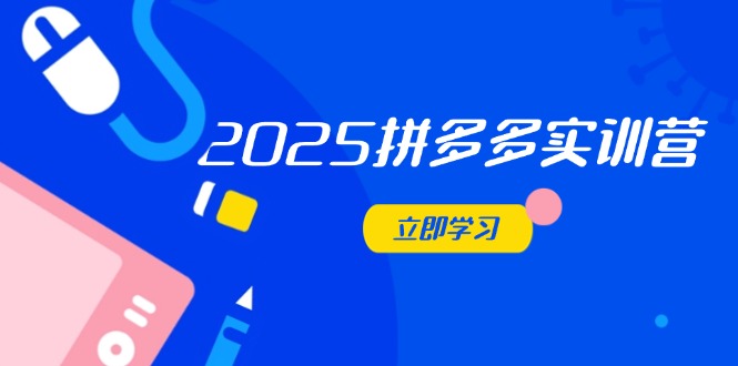 2025拼多多实训营：深度剖析运营关键，助力电商人快速提升-中创项目网