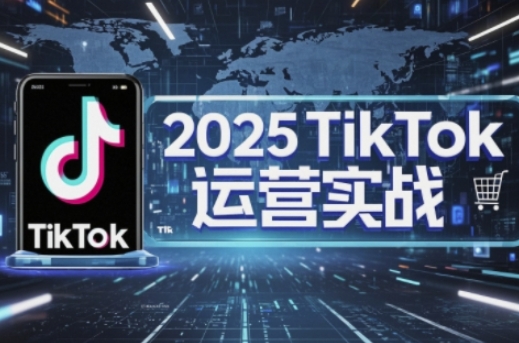 2025TikTok电商运营，掌握TikTok店铺运营核心技巧，实现低成本高转化-中创项目网