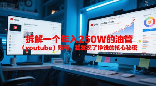 付费文章：拆解一个年入250W的油管（youtube）账号，我发现了挣钱的核心秘密-中创项目网