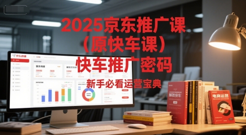 2025京东推广课（原快车课）解锁京东快车推广密码，新手必看运营宝典-中创项目网